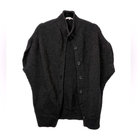 Vince Wool & Cashmere Batwing Chunky Oversized Knit Cardigan sz S - Picture 1 of 8